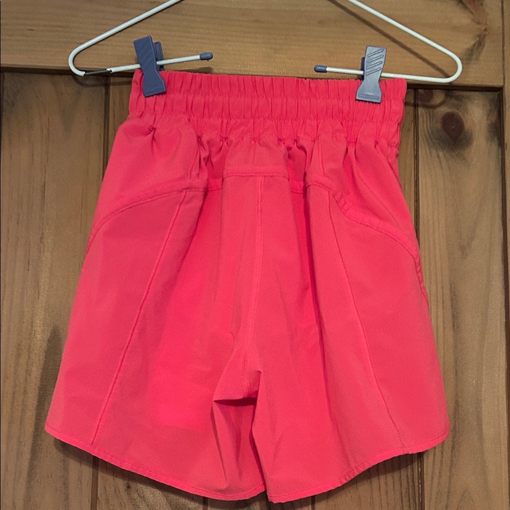 lululemon athletica Vibrant Pink Athletic Shorts